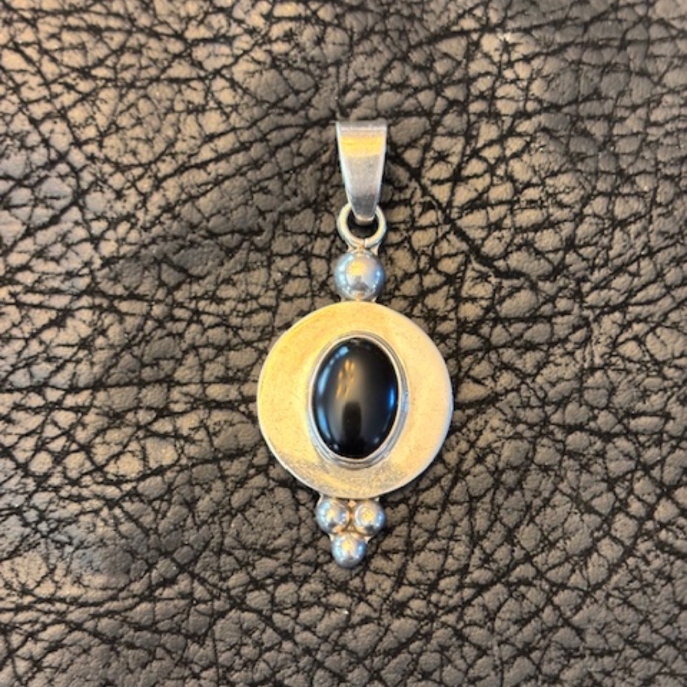 Vintage Mexico Signed Pendant